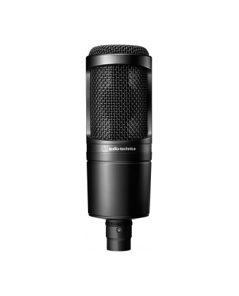 Audio Technica AT2020 condenser microphone Kolor: CZARNY - cardioid condenser microphone