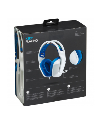 Logitech G335 Wired Gaming Headset Kolor: BIAŁY - 981-001018