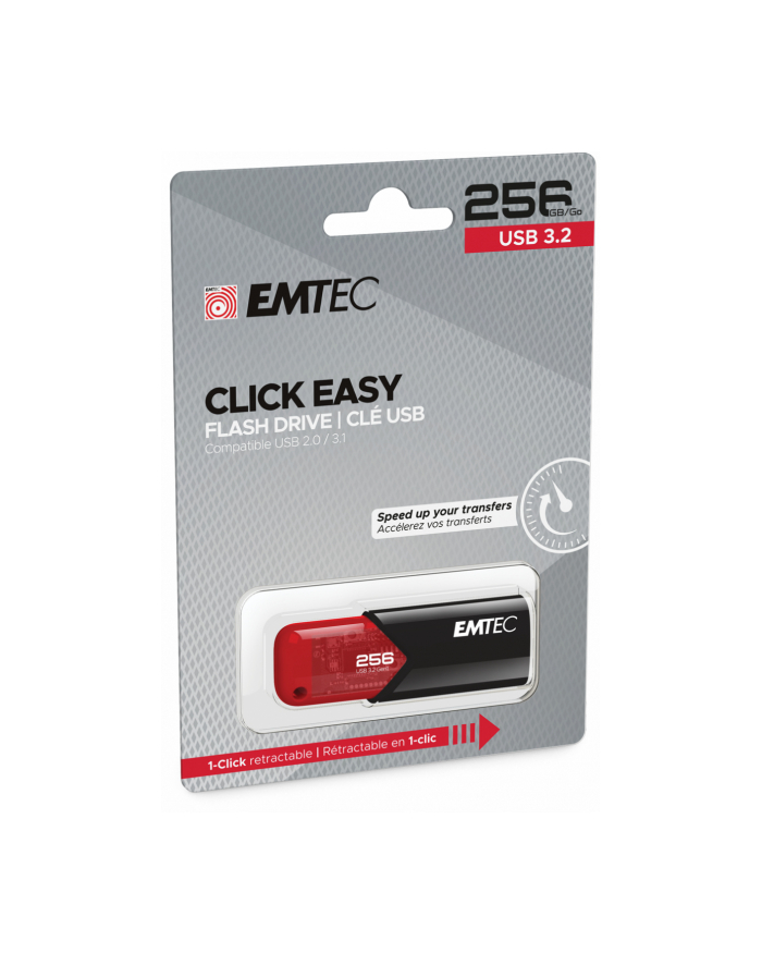 Emtec USB 256GB 20/10 B110 red U3.2 ETC - ECMMD256GB113 główny