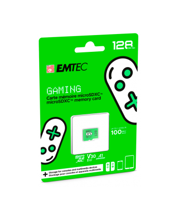 Emtec mSD 128GB UHSI U3 V30 A1 Gaming