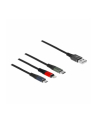DeLOCK USB 3in1 Lightn. mUSB / USB-C 0.3m - 87236 3-colored - nr 2