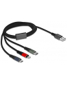 DeLOCK USB 3in1 Lightn. mUSB / USB-C 1m - 87277 3-colored - nr 4