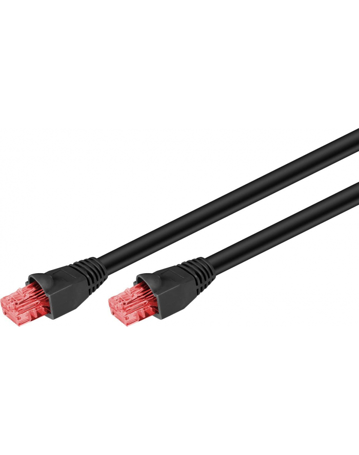 goobay CAT6 outdoor patch cable U / UTP Kolor: CZARNY 75m główny