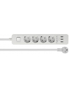 DeLock socket strip 4-way USB Kolor: BIAŁY - nr 6