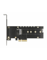 DeLOCK PCIe x4 K 1x in NVM M.2 Key M - with heat sink + RGB LED - nr 10