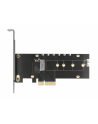 DeLOCK PCIe x4 K 1x in NVM M.2 Key M - with heat sink + RGB LED - nr 15