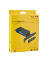 DeLOCK PCIe x4 K 1x in NVM M.2 Key M - with heat sink + RGB LED - nr 19
