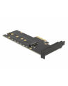 DeLOCK PCIe x4 K 1x in NVM M.2 Key M - with heat sink + RGB LED - nr 9