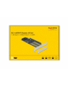 DeLOCK PCIe x16 card> 2x M.2KeyB + 1xmSATA - nr 12