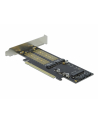 DeLOCK PCIe x16 card> 2x M.2KeyB + 1xmSATA - nr 13