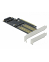 DeLOCK PCIe x16 card> 2x M.2KeyB + 1xmSATA - nr 15