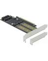 DeLOCK PCIe x16 card> 2x M.2KeyB + 1xmSATA - nr 1