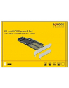 DeLOCK PCIe x16 card> 2x M.2KeyB + 1xmSATA - nr 5