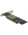 DeLOCK PCIe x16 card> 2x M.2KeyB + 1xmSATA - nr 7