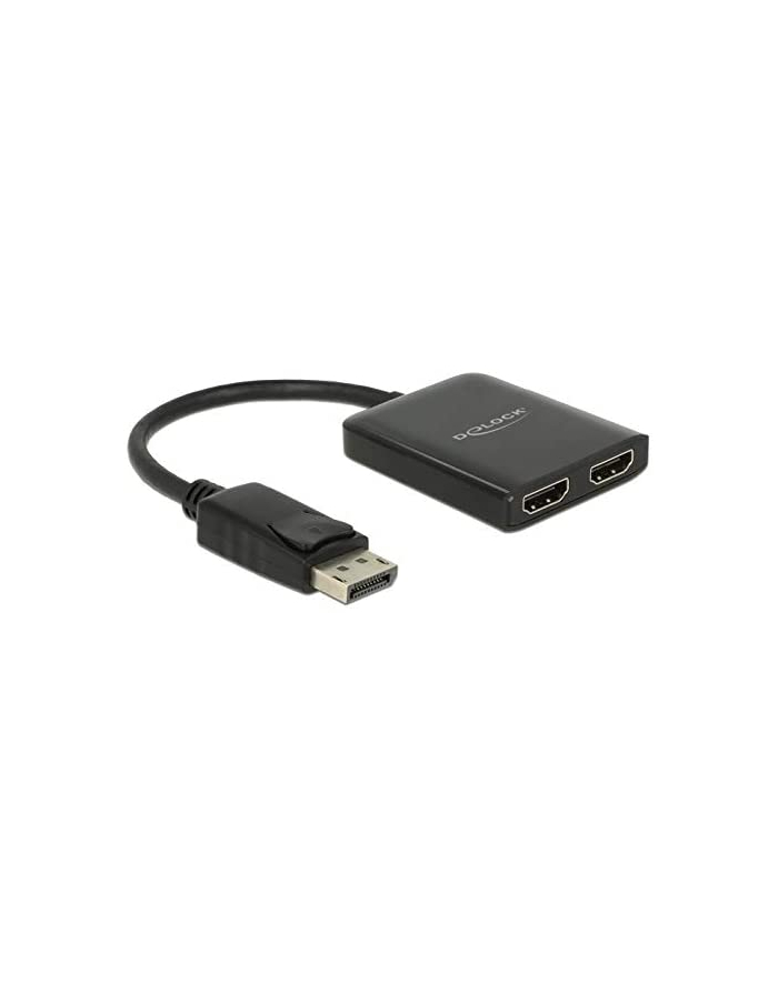 DeLOCK DisplayPort 1.4> 2x HDMI MST splitters, splitters ' switches główny