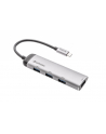 Verbatim USB-C multiport hub 4xUSB 3.2 silver - nr 10