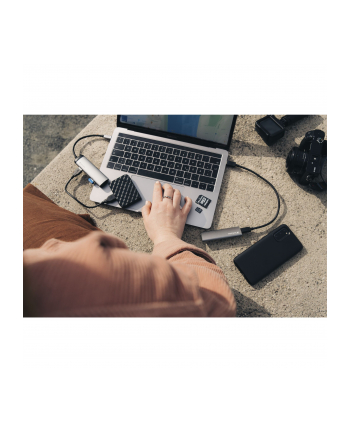 Verbatim USB-C multiport hub 4xUSB 3.2 silver