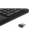 D-E Layout - Kensington Pro Fit Ergo Keyboard Cordless Kolor: CZARNY - K75401D-E - nr 46