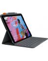 D-E Layout - Logitech Slim Folio for iPad 7th + 8th Gen Kolor: CZARNY - 920-009474 - nr 42