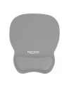 DeLOCK ergonomic mouse pad with gel wrist rest - 245x206 - nr 22
