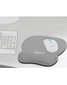 DeLOCK ergonomic mouse pad with gel wrist rest - 245x206 - nr 1