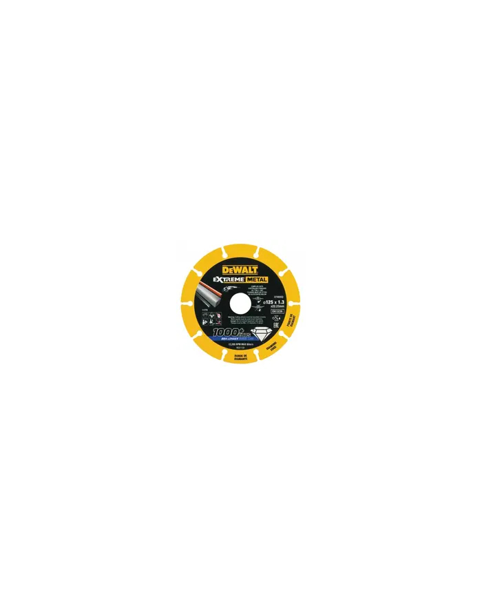 Dewalt diamond cutting disc DT40252-QZ - 125x1.3mm główny
