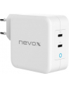 Nevox 100W DUAL USB-C Power Delivery - (PD) Charger GaN, Kolor: BIAŁY - nr 2