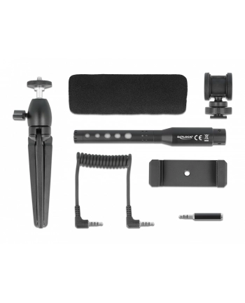 DeLOCK Vlog Shotgun Microphone Set - 66582