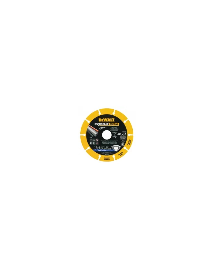 Dewalt diamond cutting disc DT40252-QZ - 125x1.3mm główny