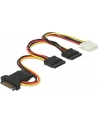 DeLOCK SATA 15P St> 3xSATA + 1xMolex - 4 pin socket 20 cm (PCB) - nr 5