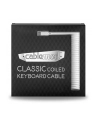 CableMod Classic Coiled Keyboard Cable Kolor: BIAŁY 1.50m - USB-A> USB-C - nr 8