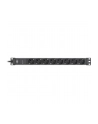 Brennenstuhl Alu Line 8-way 19 2m Kolor: CZARNY / grey - H05VVF3G1,5 / 19,500 A - nr 11