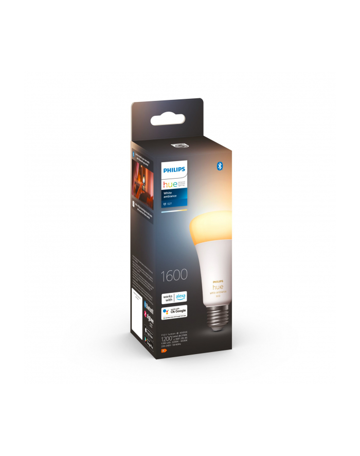 Philips Hue E27 single pack 1100lm 100W - White Amb. główny