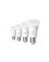 Philips Hue E27 pack of four 4x570lm 60W - White ' Col. Amb. - nr 12