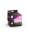 Philips Hue E27 pack of four 4x570lm 60W - White ' Col. Amb. - nr 14