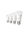Philips Hue E27 pack of four 4x570lm 60W - White ' Col. Amb. - nr 17