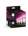 Philips Hue E27 pack of four 4x570lm 60W - White ' Col. Amb. - nr 29