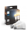 Philips Hue E27 double pack 2x570lm 60W - White Amb. - nr 14
