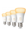 Philips Hue E27 pack of four 4x570lm 60W - White Amb. - nr 20