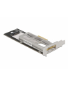 DeLOCK removable frame PCI Express card for 1 x M.2 NMVe SSD, installation frame - nr 11