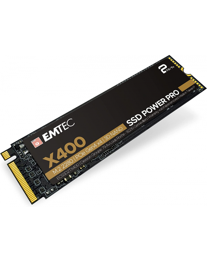 Emtec SSD 2TB 5200/3800 X400 PCIe4 M.2 - ECSSD2TX400 główny