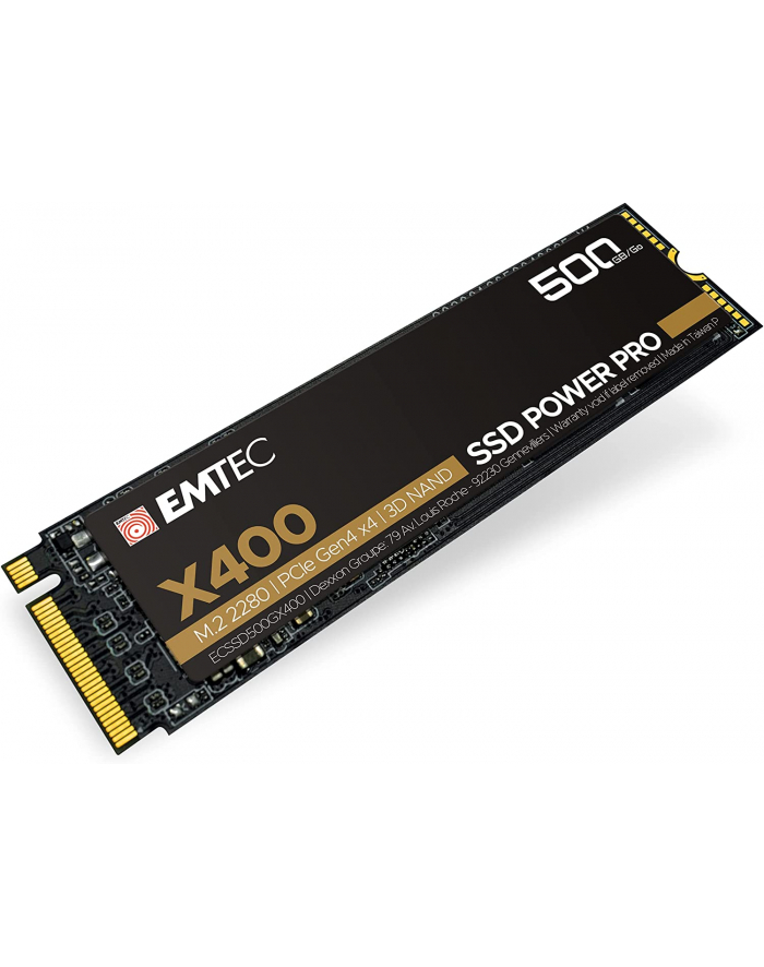 Emtec SSD 500GB 5200/2000 X400 PCIe4 M.2 - ECSSD500GX400 główny