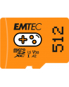 Emtec mSD 512GB UHSI U3 V30 A2 Gaming Or - nr 1