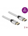 DeLOCK UHS HDMI 48Gbps 8K 60Hz 2.0m silver - 85367 - nr 6