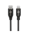 Goobay Cable Lightning USB-C Kolor: CZARNY 0.5m - 39428 - nr 1