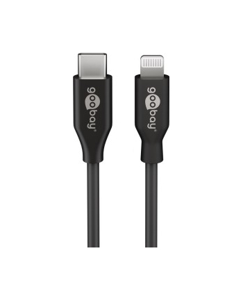 Goobay Cable Lightning USB-C Kolor: CZARNY 0.5m - 39428