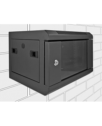 DeLOCK 25.4 cm (10 ) network cabinet with glass door, IT cabinet 43379 nr 2