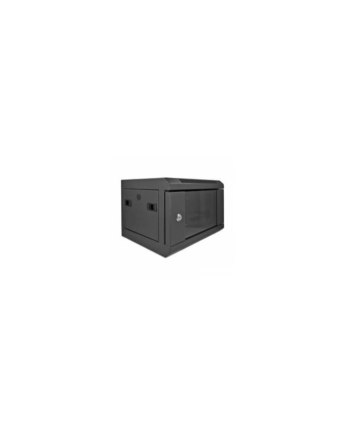 DeLOCK 25.4 cm (10 ) network cabinet with glass door, IT cabinet 43379 główny