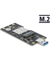 DeLOCK USB 3.0 conv. Type-A St> M.2 Key.B - with SIM slot - nr 17
