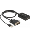 DeLOCK DVI St> DP 1.2 Bu 4K + HDR bk 50cm - 63189 - nr 5